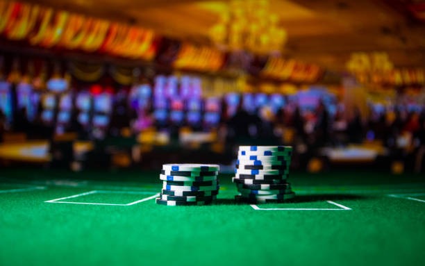Live casino table with multiple camera angles